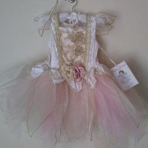 Girl's fairy unicorn costume playset